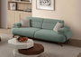 Atelier Del Sofa Bonjo Walnut - Sea Green